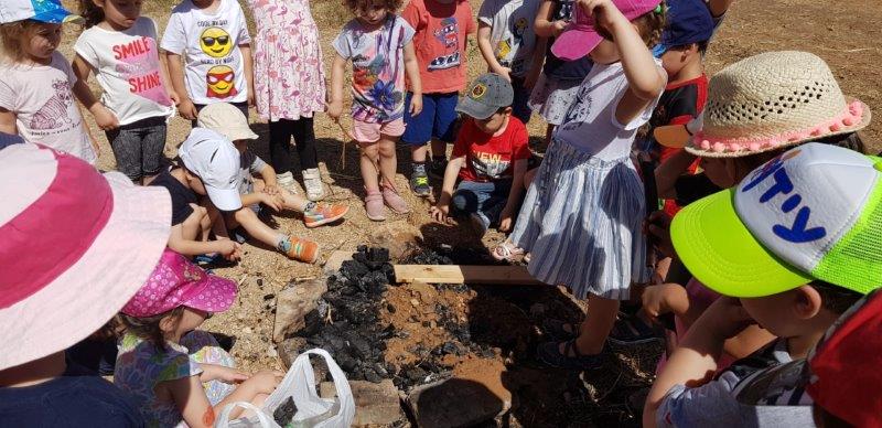 חינוך סביבתי- תכנית השביל שלנו בגני הילדים בעיר 2019