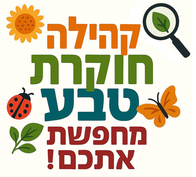 פלייר קהילה חוקרת טבע