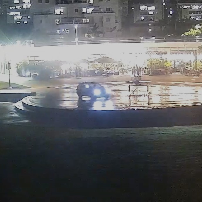 אפס סובלנות לבריונות: הפיקוח העירוני בקריית אונו עצר נהג שהשתולל בפארק רייספלד