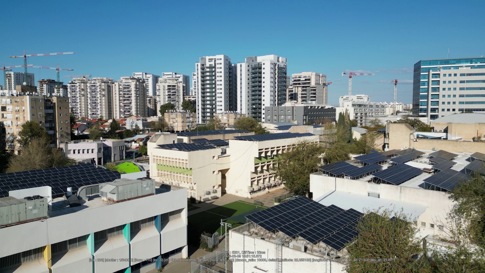 עיניים בשמיים: יחידת הרחפנים של קריית אונו סורקת את מוסדות החינוך בעיר