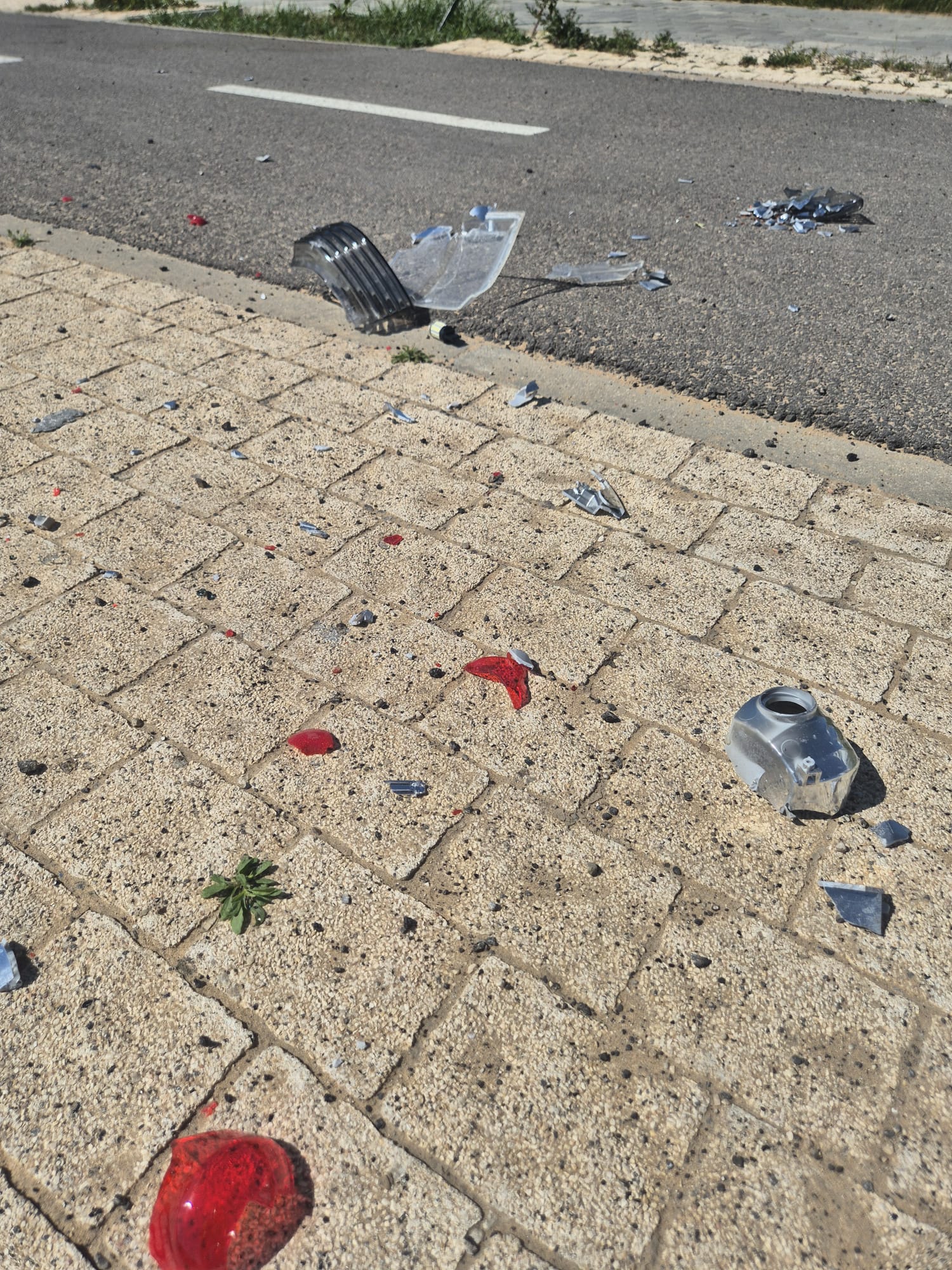 פגיעת מצרר בשטח פתוח, נזק קל בלבד לרכוש