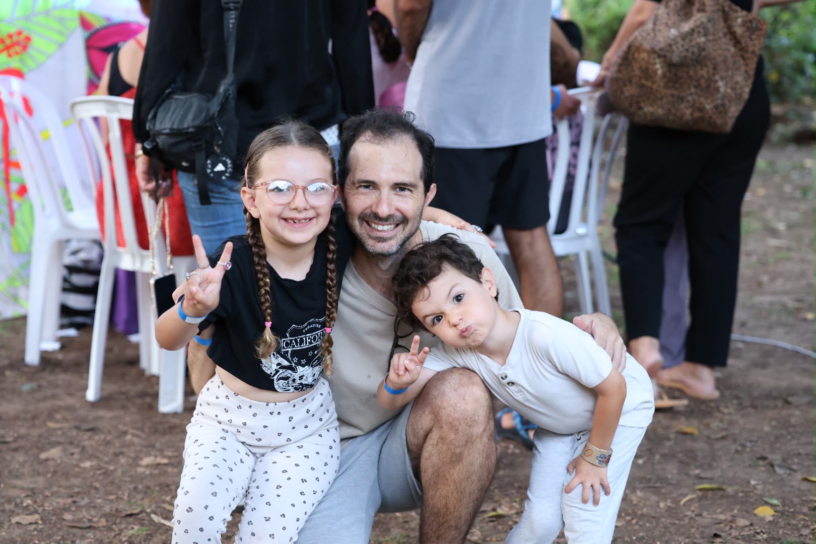 פארק צהל הפך לכפר אוהלים צבעוני באונוקאמפ העירוני