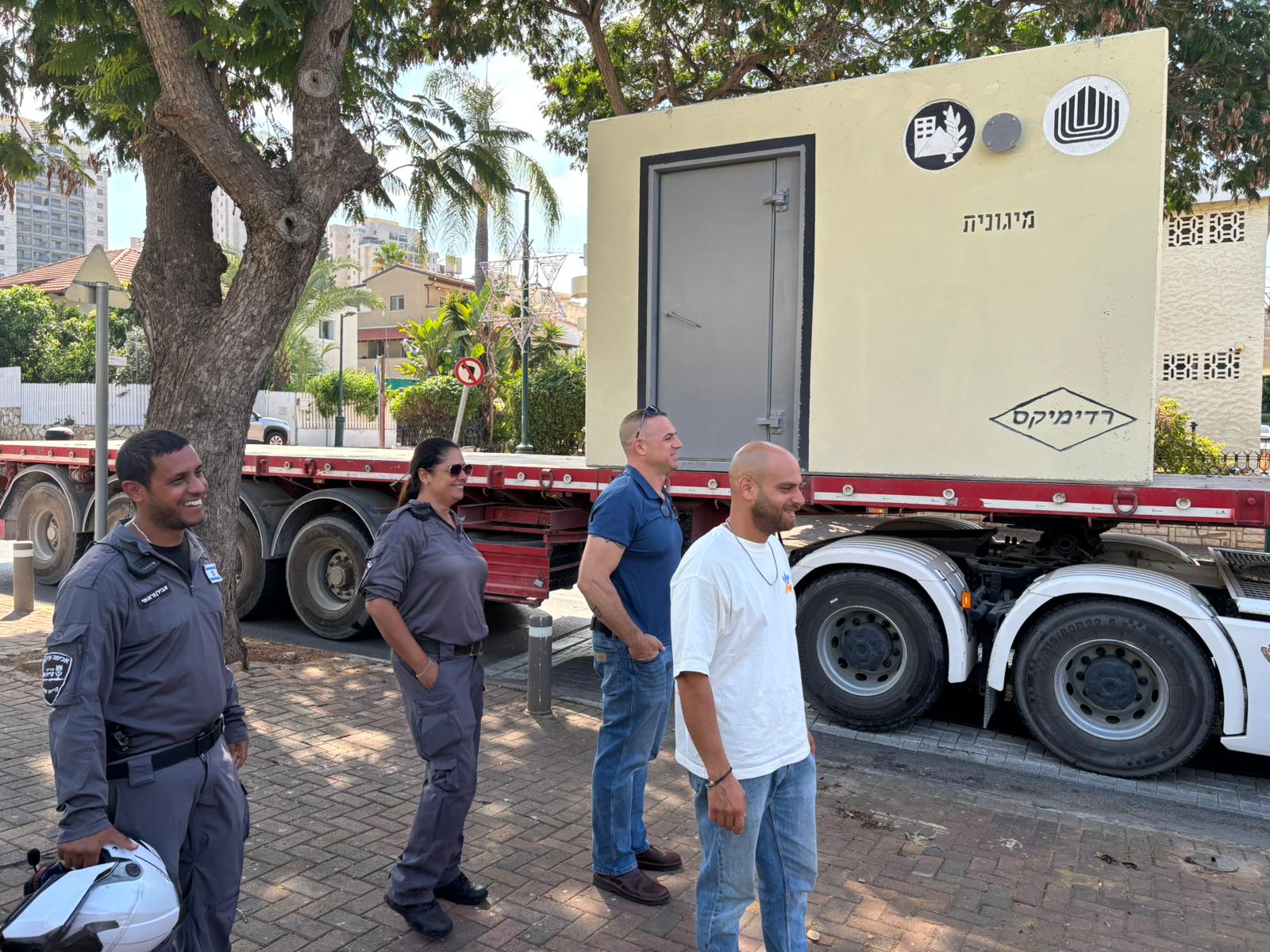 שתי מיגוניות חדשות הוצבו בקריית אונו